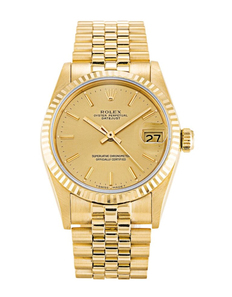 Datejust Mid-Size Champagne Dial 68278