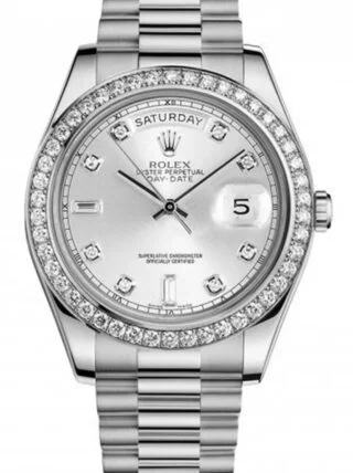 Day-Date Silver Dial 118346