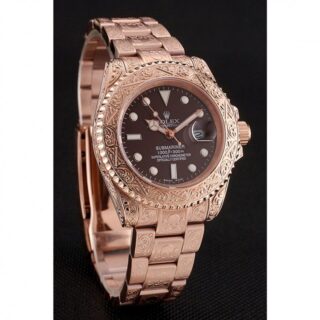 Superclone Submariner Brown Dial 1454087 Angle Detail