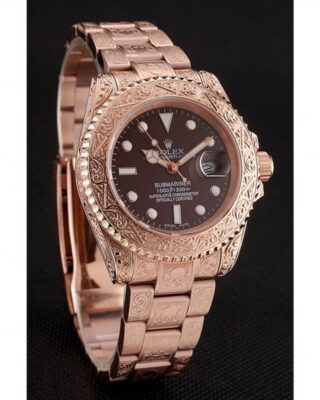 Superclone Submariner Brown Dial 1454087 Angle Detail