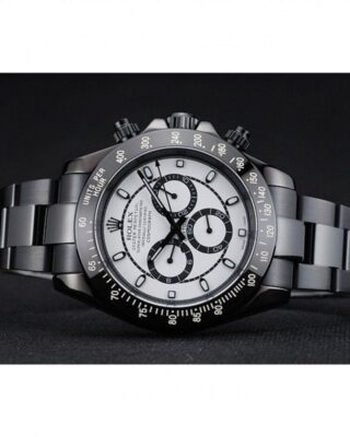 Daytona White Dial 1454249 Close-Up Focus