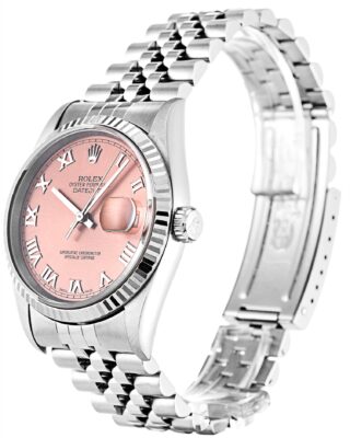 Datejust Pink Dial 16234 Perspective View