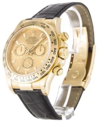 Daytona Champagne Dial 116518 Perspective View