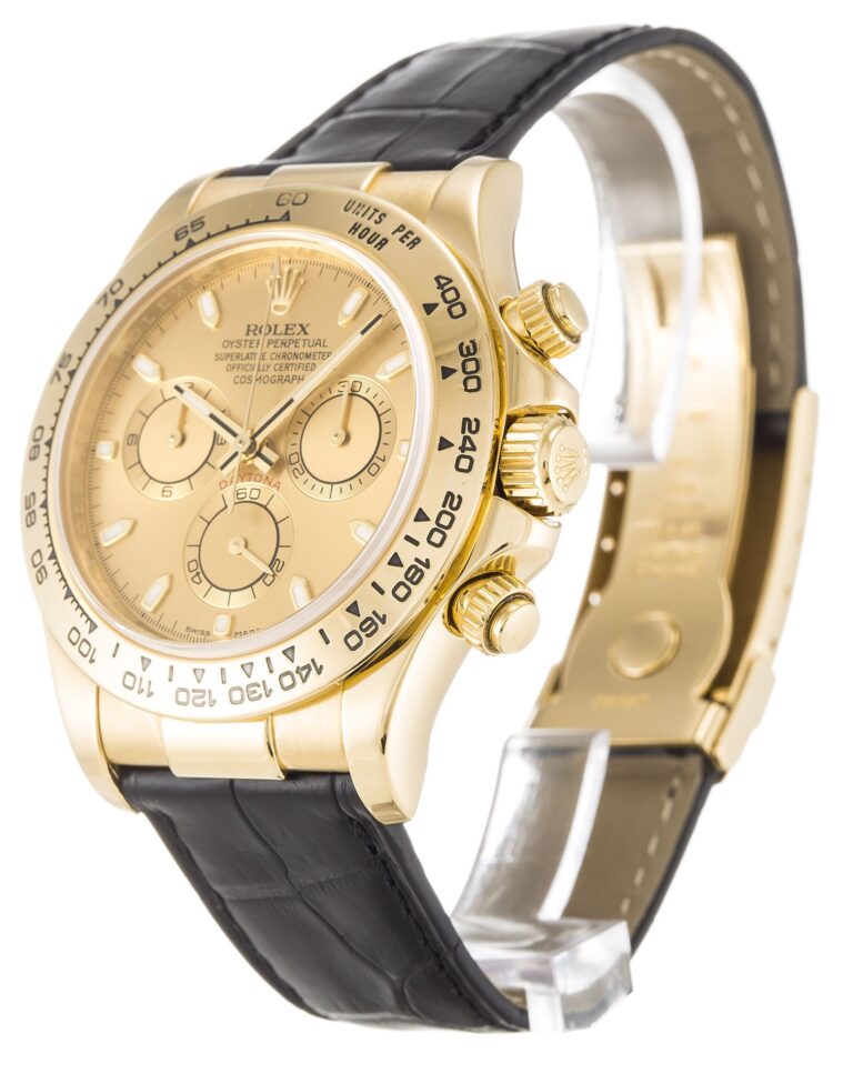Daytona Champagne Dial 116518 Perspective View