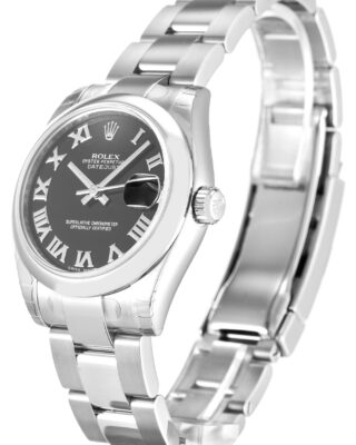 Lady-Datejust Black Dial 178240 Perspective View