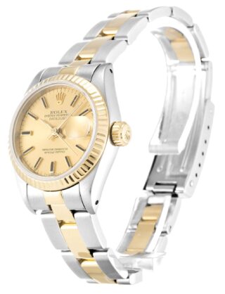 Lady-Datejust Champagne Dial 69173-2 Perspective View