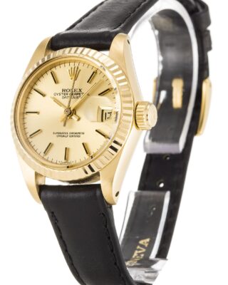 Lady-Datejust Champagne Dial 6917 Perspective View