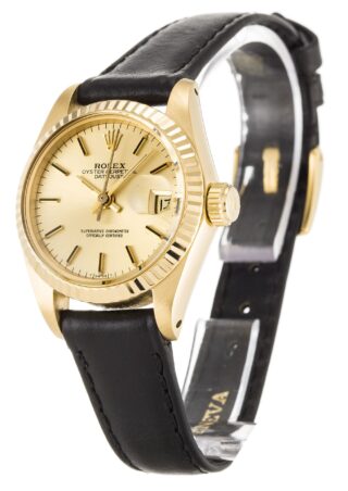 Lady-Datejust Champagne Dial 6917 Perspective View