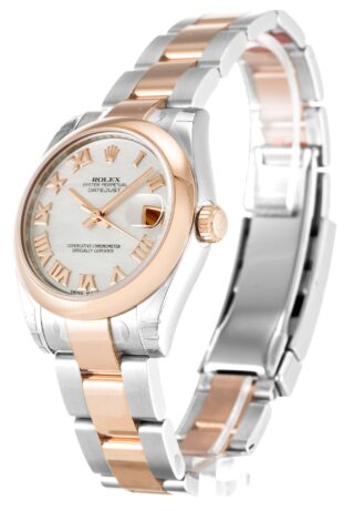Datejust Mid-Size Mother of Pearl Dial 178241 Perspective View