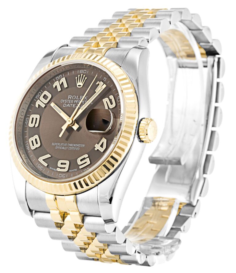 Datejust Bronze Dial 116233 Perspective View