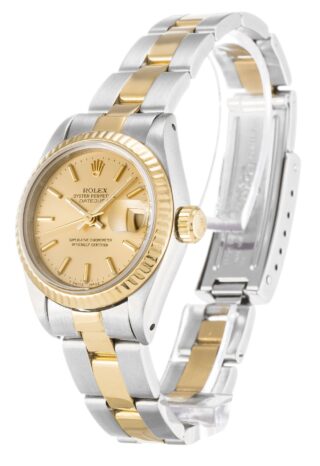Lady-Datejust Champagne Dial 69173 Perspective View