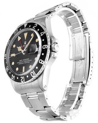GMT-Master Black Dial 1675 Perspective View
