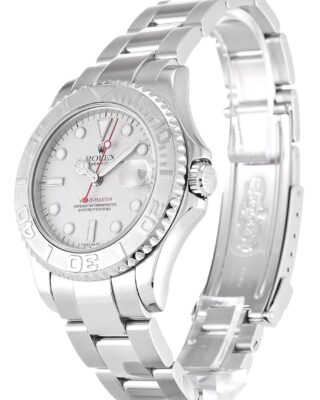 Yacht-Master White Dial 168622 Perspective View