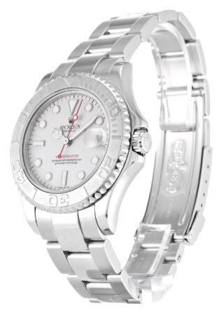 Yacht-Master White Dial 168622 Perspective View