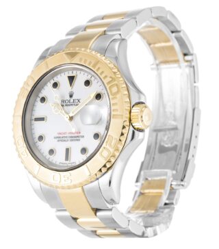 Yacht-Master White Dial 16623-2 Perspective View
