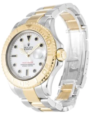 Yacht-Master White Dial 16623-2 Perspective View