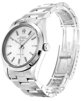 Air-King Silver Dial 14000M Perspective View