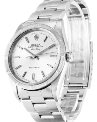 Air-King Silver Dial 14010M Perspective View