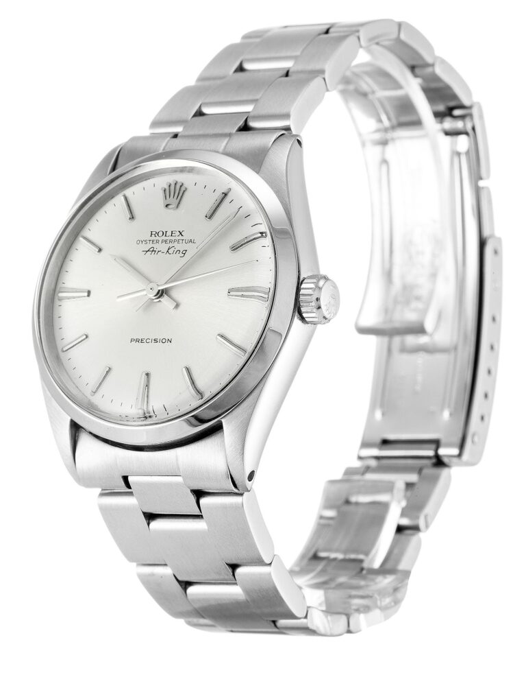 Air-King Silver Dial 5500 Perspective View