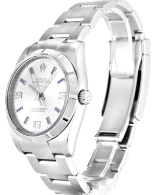 Air-King Silver Dial 114210-2 Perspective View