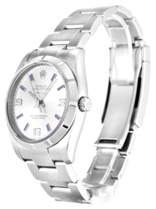 Air-King Silver Dial 114210-2 Perspective View