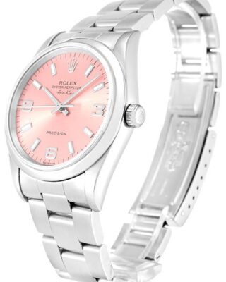 Air-King Pink Dial 14000-2 Perspective View