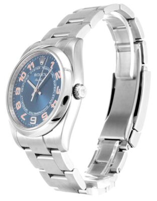 Air-King Blue Dial 114200 Perspective View