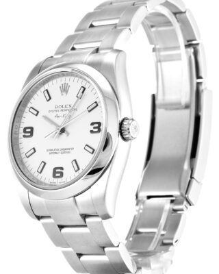 Air-King White Dial 114200 Perspective View