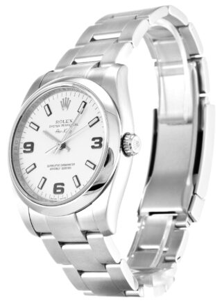Air-King White Dial 114200 Perspective View