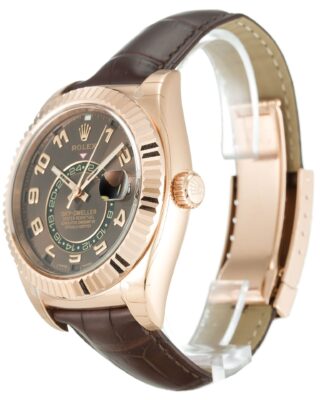 Sky-Dweller Brown Dial 326135 Perspective View