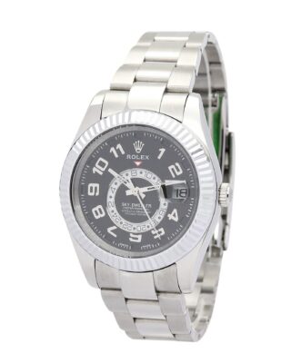 Sky-Dweller Black Dial 326938 Angle Detail