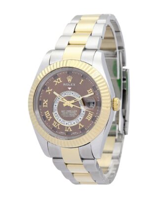Sky-Dweller Brown Dial 326938-2 Perspective View