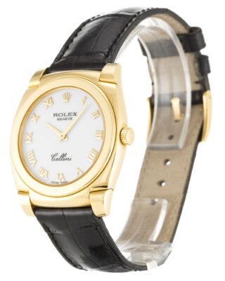 Cellini White Dial 5320 Angle Detail