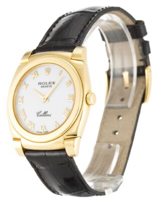 Cellini White Dial 5320 Angle Detail