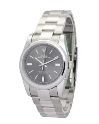 Oyster Perpetual Lady Black Dial 177200-2 Perspective View