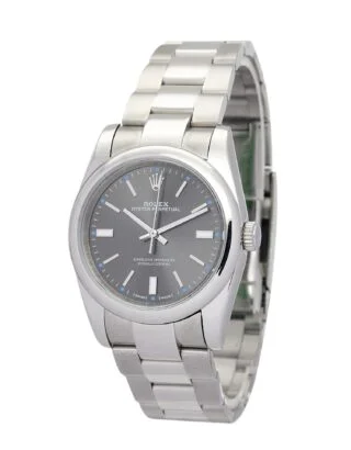 Oyster Perpetual Lady Black Dial 177200-2 Perspective View