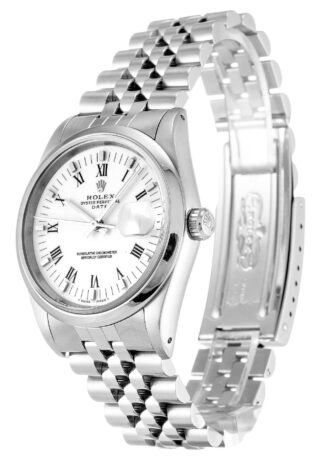 Oyster Perpetual Date White Dial 15200 Perspective View