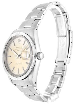 Oyster Perpetual Date Silver Dial 15210 Perspective View