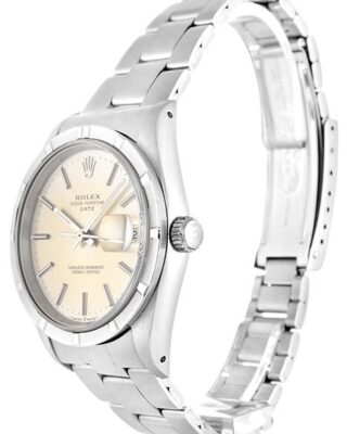 Oyster Perpetual Date Silver Dial 15210 Perspective View