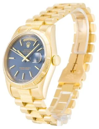 Day-Date Blue Dial 18248 Perspective View