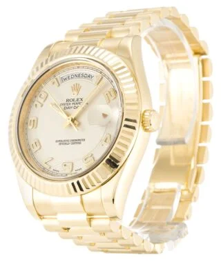 Day-Date II Ivory Dial 218238 Perspective View