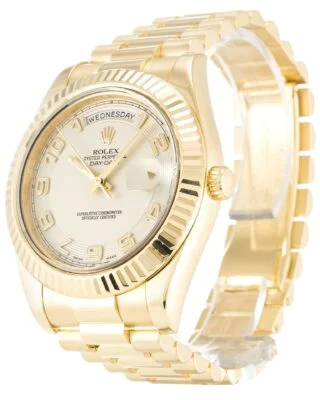Day-Date II Ivory Dial 218238 Perspective View