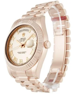Day-Date II Ivory Dial 218235 Perspective View