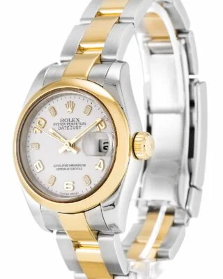 Lady-Datejust White Dial 179163 Perspective View
