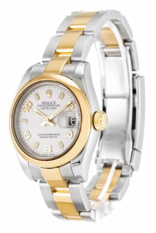 Lady-Datejust White Dial 179163 Perspective View