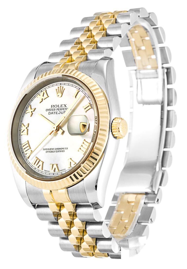 Datejust Blue Dial 16234 Perspective View