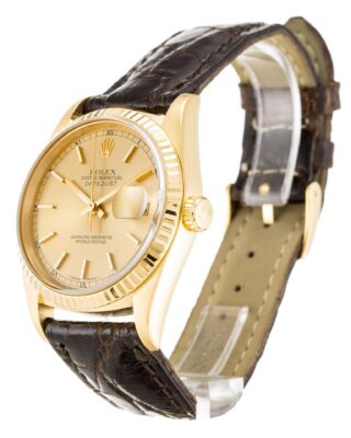 Datejust Champagne Dial 16238 Perspective View