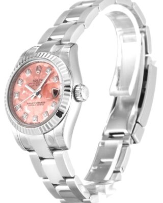 Lady-Datejust Gold Dust - Pink Dial 179174 Perspective View