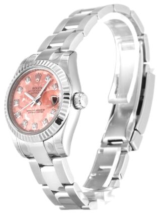 Lady-Datejust Gold Dust - Pink Dial 179174 Perspective View