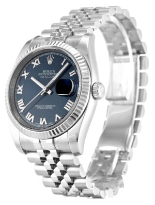 Datejust Blue Dial 116234 Perspective View
